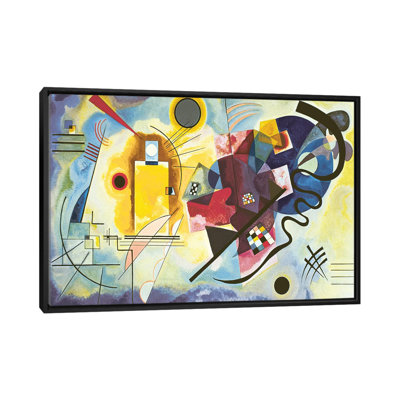 «Gelb - Rot - Blau (jaune-rouge-bleu), 1925» par Wassily Kandinsky, impression sur toile