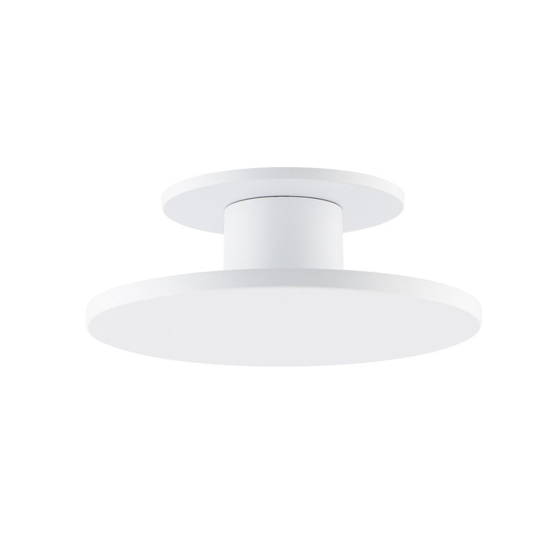 Twist-N-Lite 8" LED 5-CCT Selectable Indirect Semi-Flush Mount, 2700K/3000K/3500K/4000K/5000K, White