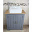 Millard 650mm Single Bathroom Vanity with Vessel Ceramic Basin