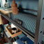 Bureau industriel avec huche
