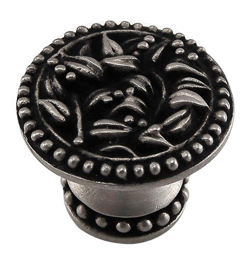San Michele Mushroom Knob, Small, Antique Nickel