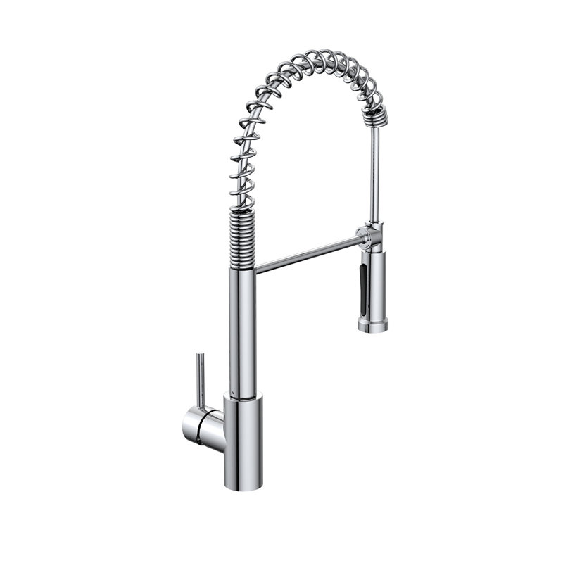 Vetta Pull Down Kitchen Faucet, Polished Chrome