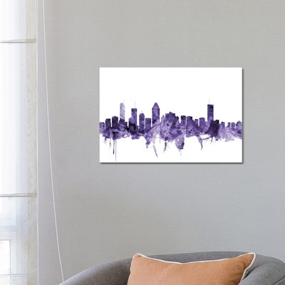 Montreal, Canada Skyline by Michael Tompsett - Wrapped Canvas Gallery-Wrapped Canvas Giclée
