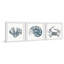 Lage bleu-gris-bleu triptyque-62252087