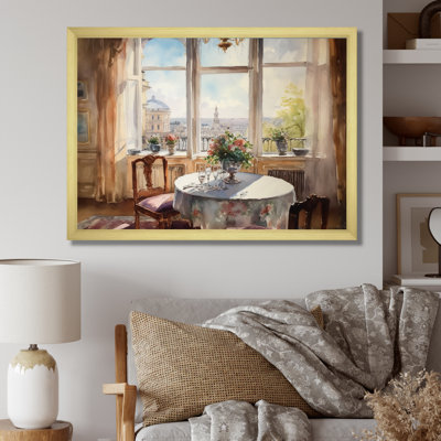 «Beautiful View In To Moscow City», reproduction sur toile
