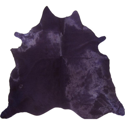 Goodsell Purple Cowhide Rug - Genuine Leather