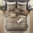 Polyester jacquard Comforter 7 Piece Set-125290256-125290257