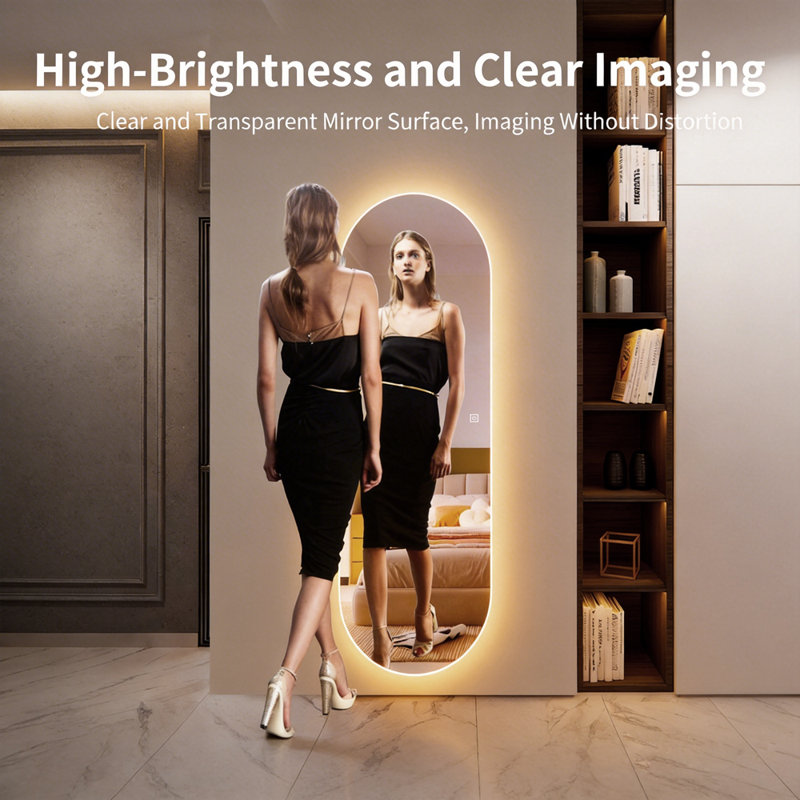 Oval Wall Full Length Mirror