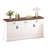 63" Fluted Sideboard Buffet Cabinet With Storage, Modern Coffee Bar Station With 4 Doors And 3 Drawers, Kitchen Storage Console Table-761252776