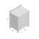 3-drawer Solid Wood Nightstand with USB Chargers