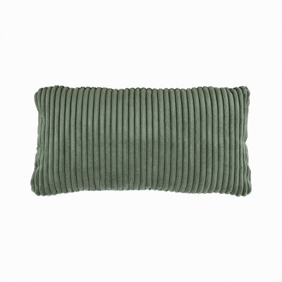 Chaise d'appoint moderne avec coussin en velours côtelé moelleux vert et meubles de maison