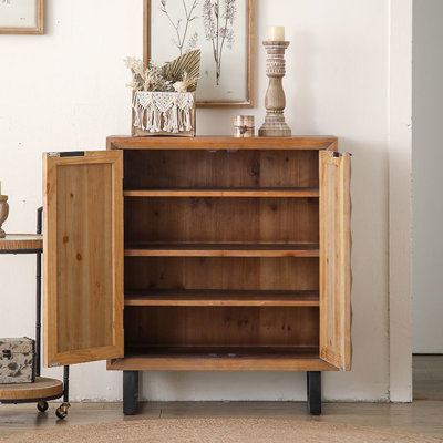 Japanese style large capacity shoe cabinet