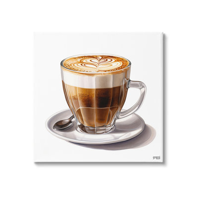 «Latte with Milk», art mural sur toile par RB