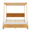  Lit de voiture avec coussin, toile de plafond-353226638