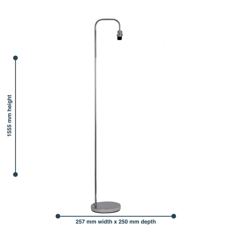 Hamed 155.5cm Arched Floor Lamp Set
