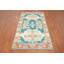 Tapis floral vert Oushak 5 x 9