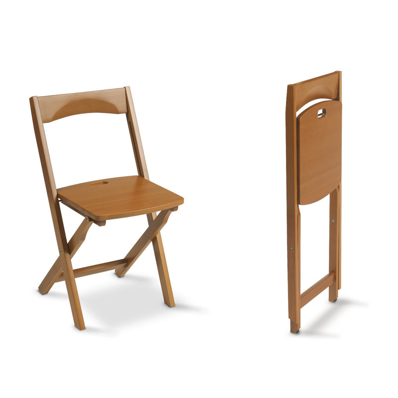 Millwright Folding Chair, Cherry
