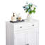 Armoire de salle de bain sur pied l 24 po x H 32 po x P 12 po Centeio