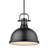 Calico 1-Light Dimmable Steel Dome Pendant with Adjustable Height-84052918-84052910
