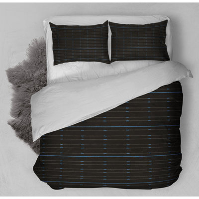 Polyester Channel Striped Comforter