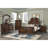 Traditional Style 1Pc Queen Size Bed Panel Headboard And Footboard Brown Finish Bedroom Furniture