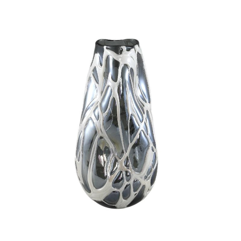 Alegre Glass Table Vase, 36cm H x 16cm W x 16cm D