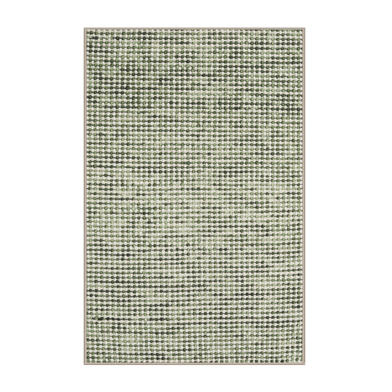 Tapis contemporain Olive, Rectangle 7 pi x 9 pi