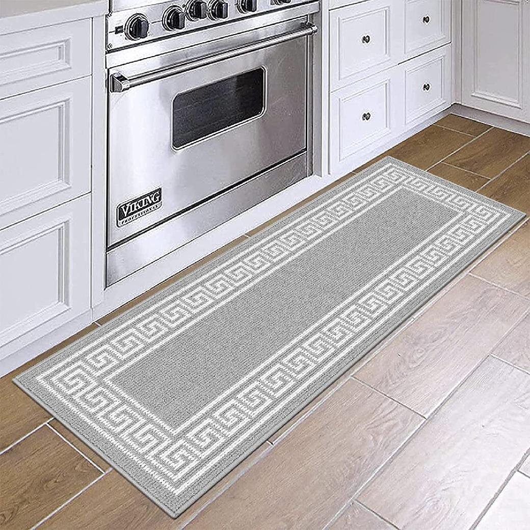 Door Mat Indoor Entryway Rug Non-Slip Rubber Backing inside Floor Absorbent  Resi