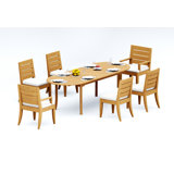 Atnas Outdoor - Piece Teak Dining Set