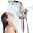 Brushed Nickel Magnetic Dual Shower Head With Handheld Sprayer And Waterfall Mode-123382341