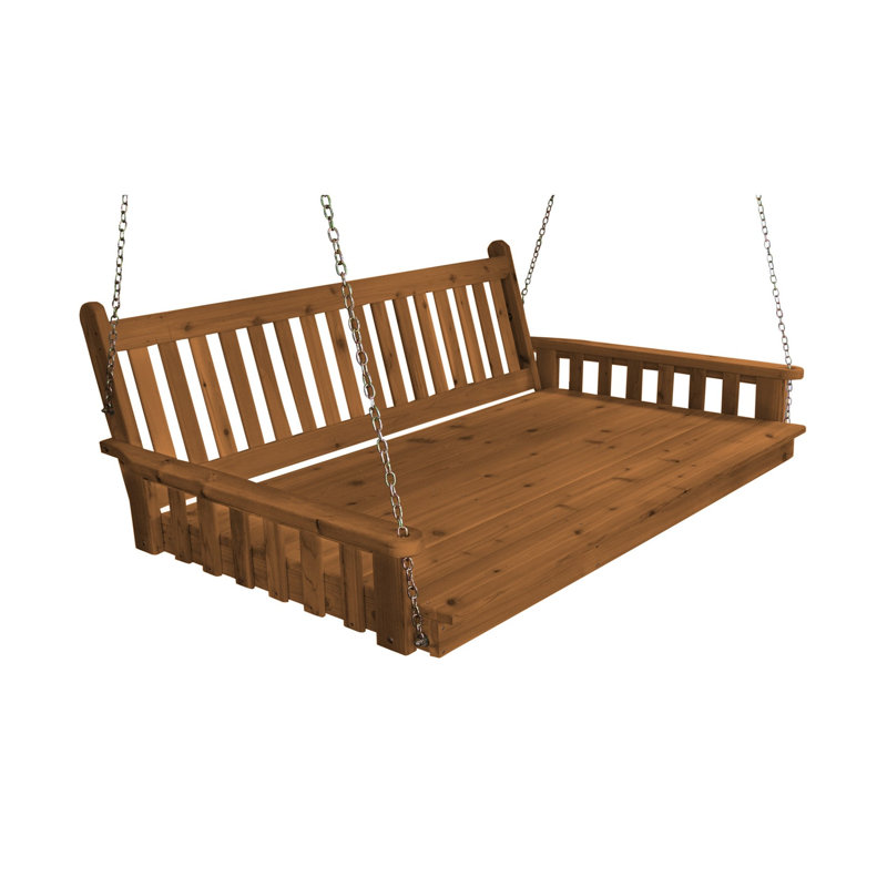 Balancelle Traditional, L 75 po, Noyer