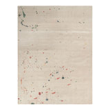 Distressed Homage Hand Knotted Wool Abstract Area Rug