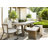 Trouville Rectangular Concrete Top Dining Table