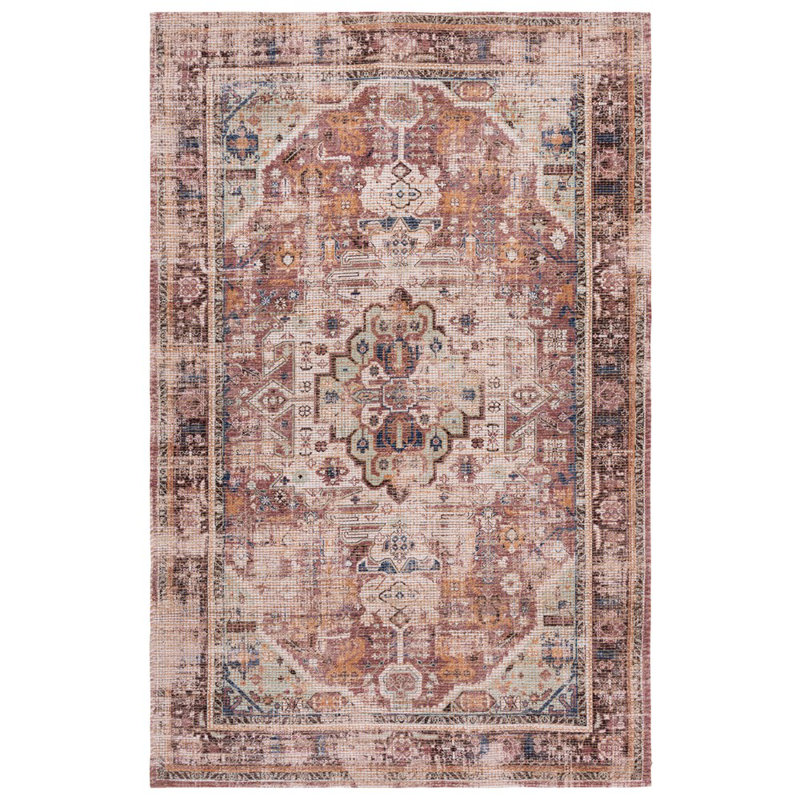 Jute / sisal tissé à la main safran; Chenille Tapis d'intérieur en coton, Rectangulaire 8 pi x 10 pi
