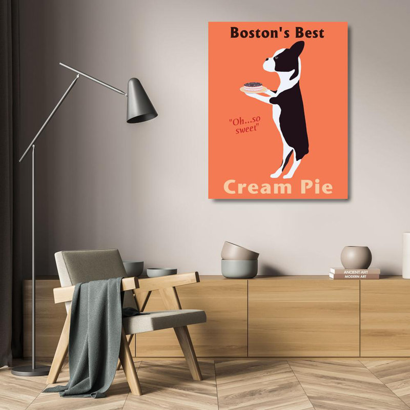 Boston's Best Cream Pie, 24" H x 19" W