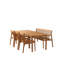 Sammen Outdoor Teak Bench