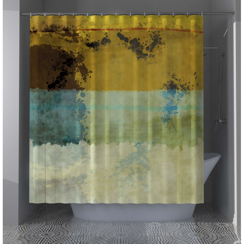 Rideau de douche abstrait Cearah