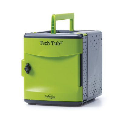 Tech Tub2® 13'' H x 12.5'' W Laptop/Tablet Storage Cart