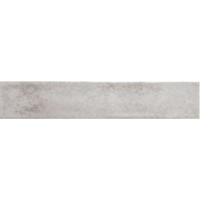 Ibiza 2" x 10" Ceramic Brick Look Subway Wall & Floor Tile, Gray