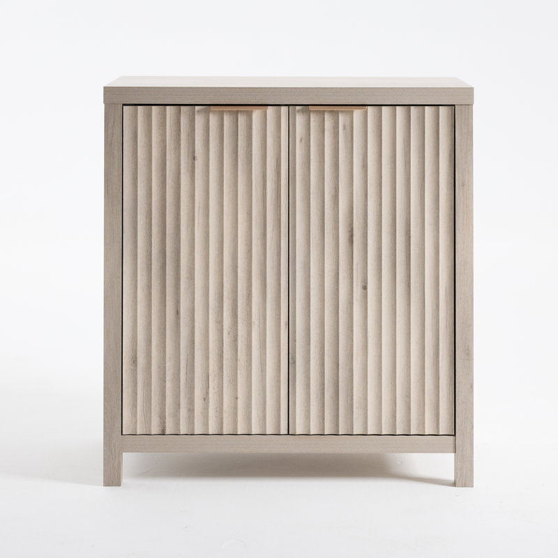 Nicolee 30.5'' Sideboard, Greige Oak