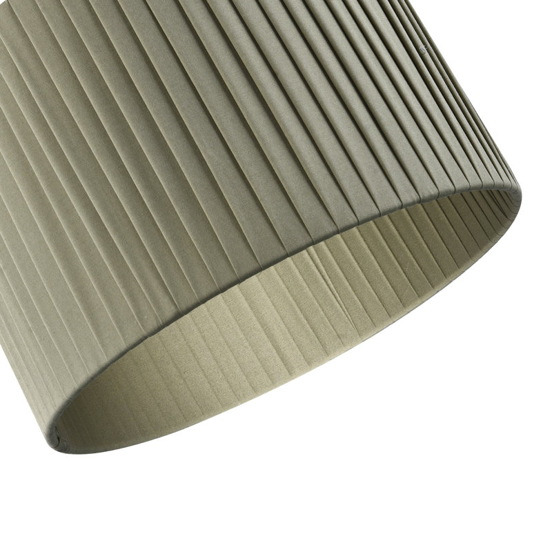 Drum Cotton Lamp Shade ( Screw On ), 20" H x 30" W x 30" D, Olive