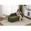 Chaise longue courbée avec coussin-177337316