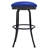 Swivel Upholstered Counter Stool with Metal Frame-27796881-48366674-48366676