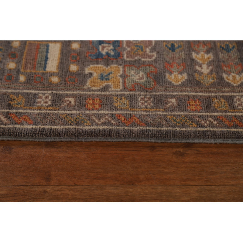 One-of-a-Kind 8'0'' x 9'9'' New Age Rectangle Wool Area Rug in
