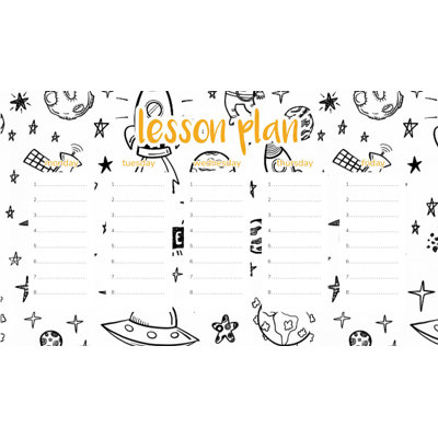Magnetic Lesson Plan Journey to Space