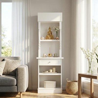 Multifunctional Buddhist Altar Cabinet/Coffee Bar Counter