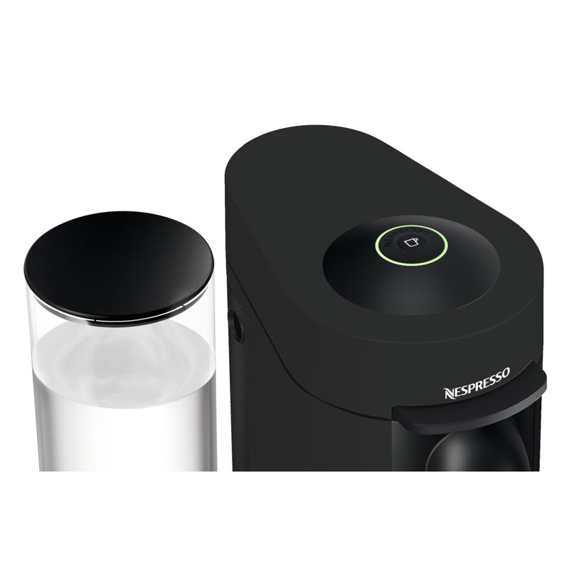 Nespresso VertuoPlus Deluxe Coffee and Espresso Machine by De'Longhi, Limited Edition Matte Black