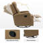 Fauteuil inclinable manuel pivotant Rudisill (ensemble de 2)-80918678