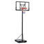 110*70Cm Basketball Frame Adjustable 149-305Cm Basketball Stand Portable Removable Frosted Black