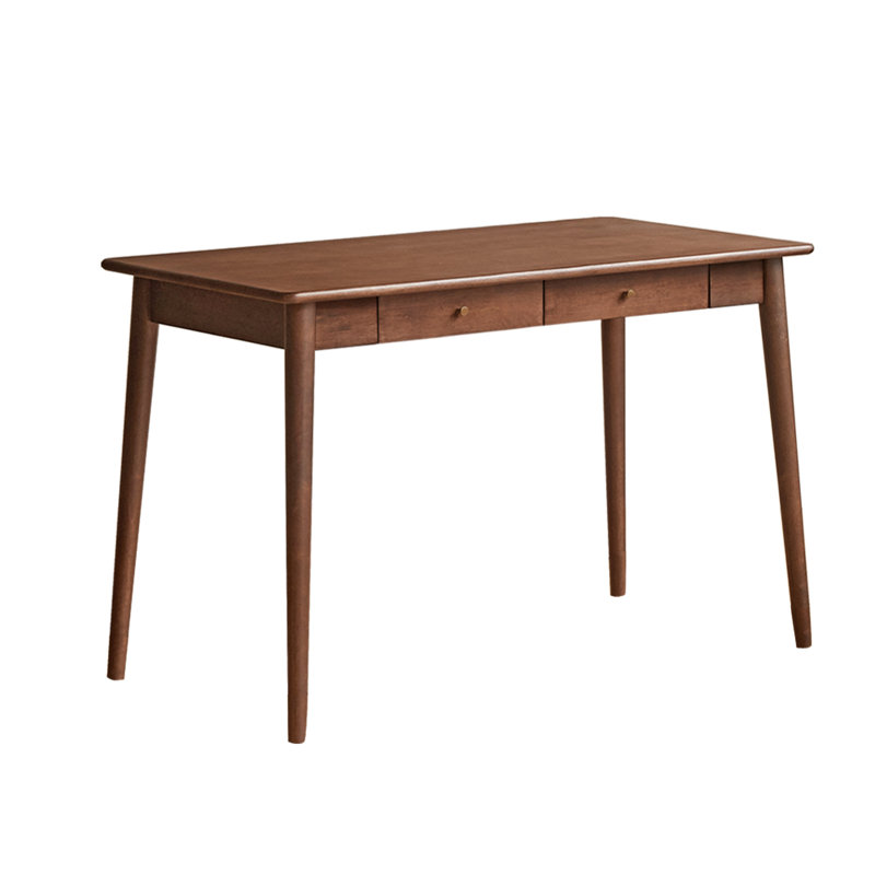 Bureau en bois massif avec tiroir MCM, L 39 po